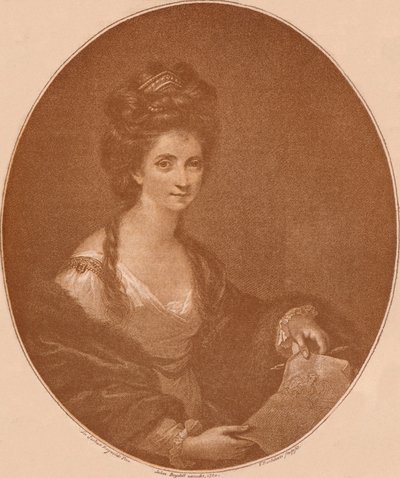 Portrét Angeliky Kauffmanové, c1777 1904 od Francesco Bartolozzi