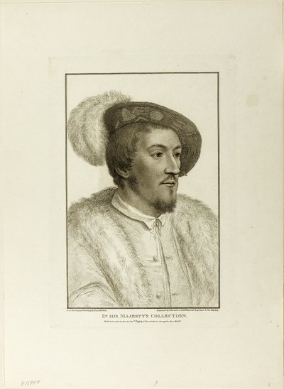 Portrét mladého muže od Francesco Bartolozzi