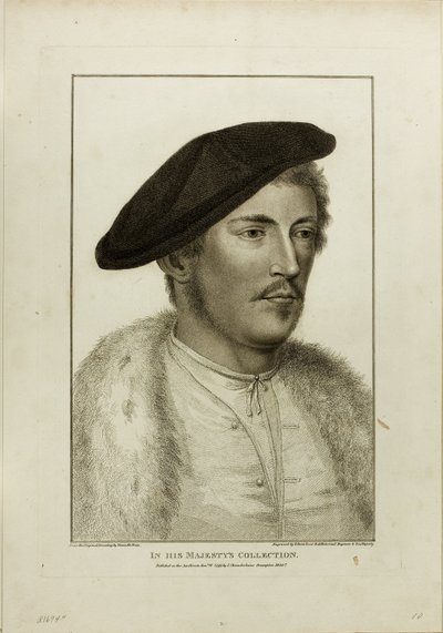 Portrét mladého muže od Francesco Bartolozzi