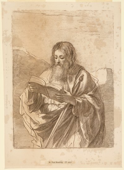Čtení svatého Pavla od Francesco Bartolozzi