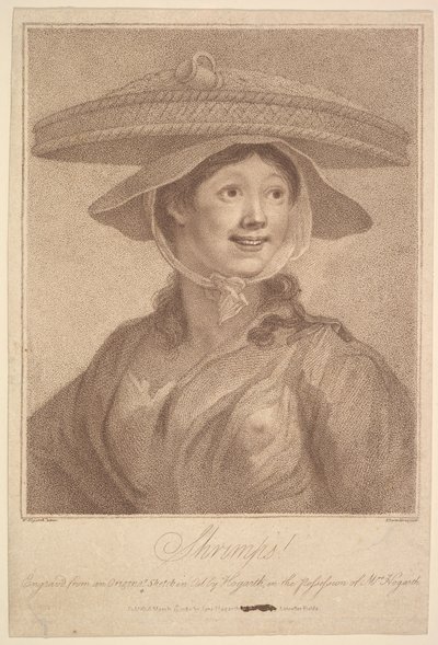 Shrimps!, [25. března 1782], znovu vydáno 1790. od Francesco Bartolozzi