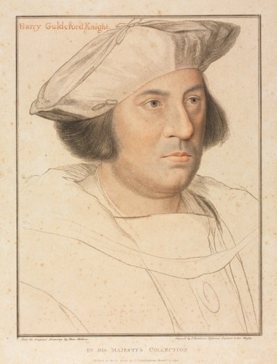 Sir Henhy Guldeford, 1792. od Francesco Bartolozzi