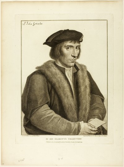 Sir John Godsalve od Francesco Bartolozzi