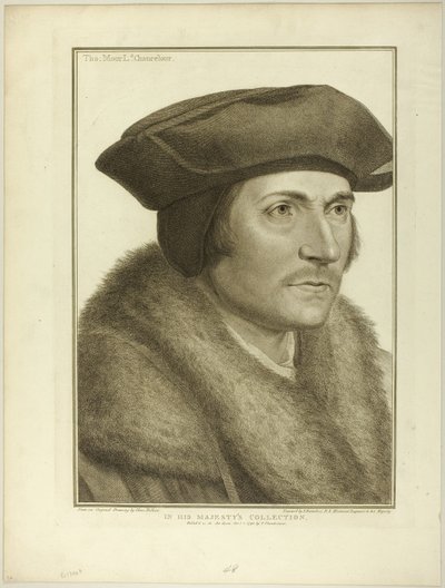 Sir Thomas More, lord kancléř od Francesco Bartolozzi
