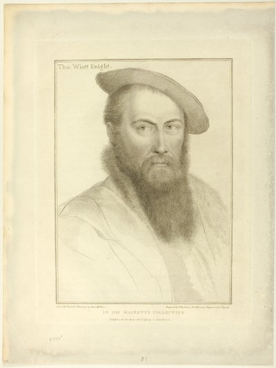 Sir Thomas Wyatt od Francesco Bartolozzi