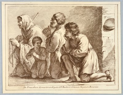 Rodina Cornaro od Francesco Bartolozzi