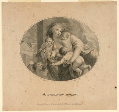Utrápená matka od Francesco Bartolozzi
