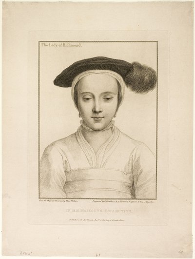Paní z Richmondu od Francesco Bartolozzi
