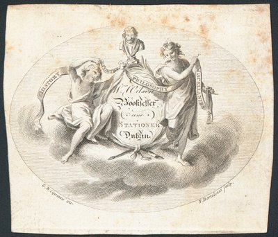 Vizitka, William Wilson od Francesco Bartolozzi