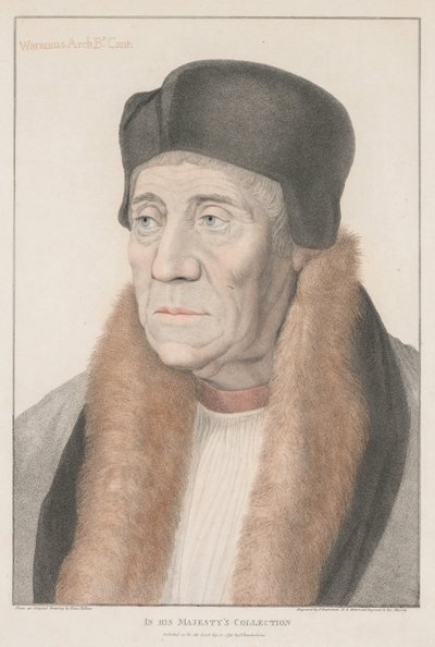 Waramus arcibiskup z Canterbury od Francesco Bartolozzi