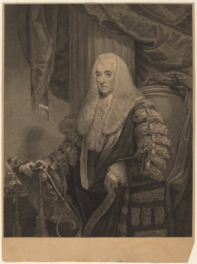 Alexander, lord Loughborough od Francesco Bartolozzi after James Northcote