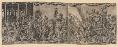 Bacchanalian Scene, konec 1500s-počátek 1600s. od Francesco Bertelli