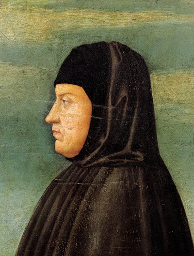 Portrét Petrarca (Francesco Petrarca) (1304-74) (olej na panelu) od Francesco Bonsignori