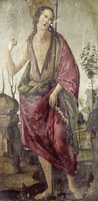 Jana Křtitele od Francesco Botticini (attributed to)