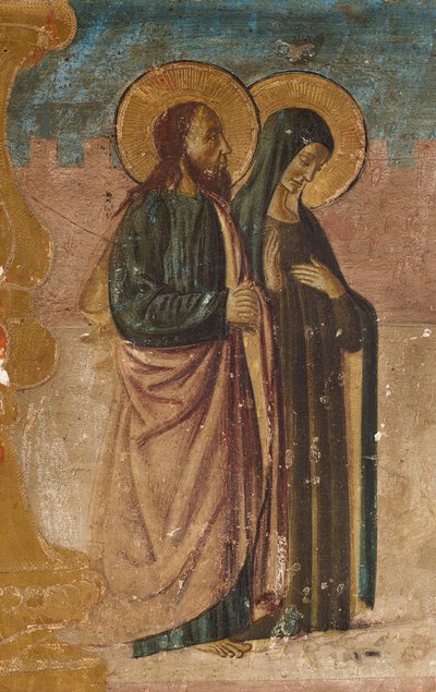 Svatí Anna a Joachim. od Francesco Botticini