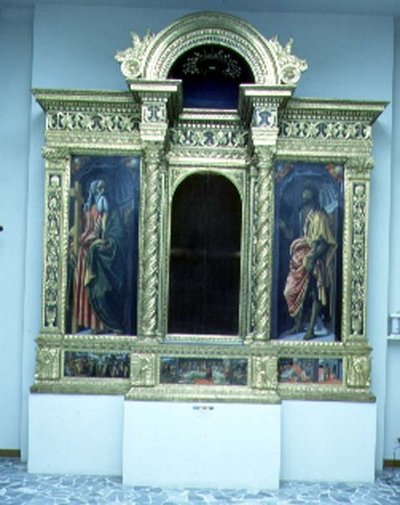 Tabernacle of the Sacraments, c.1484-6 (tempera na panelu) (viz také 94758-9) od Francesco Botticini