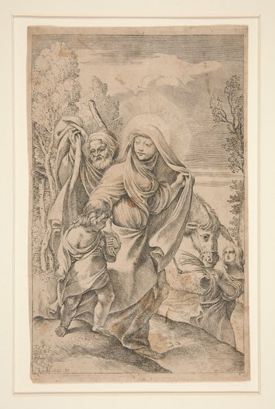 Návrat z letu do Egypta od Francesco Brizio