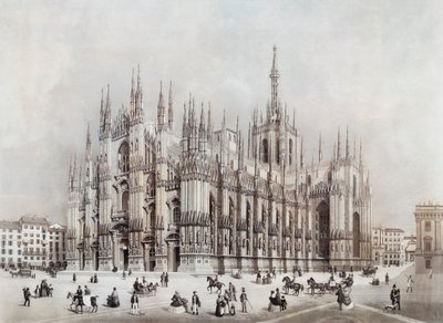 Duomo, neboli katedrála, Milán, Itálie od Francesco Citterio