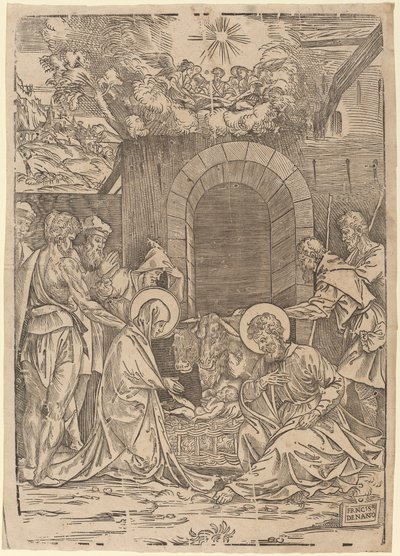 Klanění pastýřů od Francesco Denanto