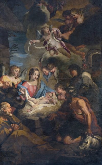 Klanění pastýřů od Francesco Fabbrica
