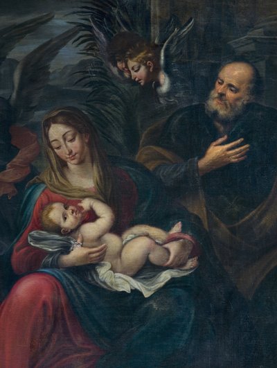 Klanění pastýřů, detail od Francesco Fabbrica