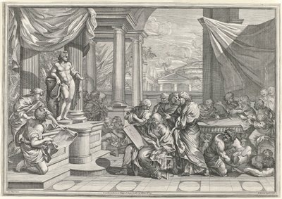 kreslířská akademie od Francesco Faraone Aquila