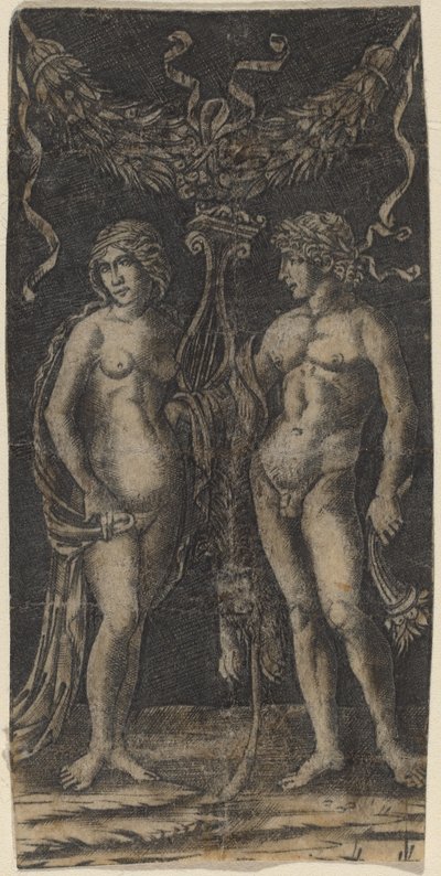Herkules a Deianira od Francesco Francia or Peregrino da Cesena