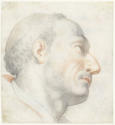 Vedoucí San Carlo Borromeo od Francesco Furini (attributed to)