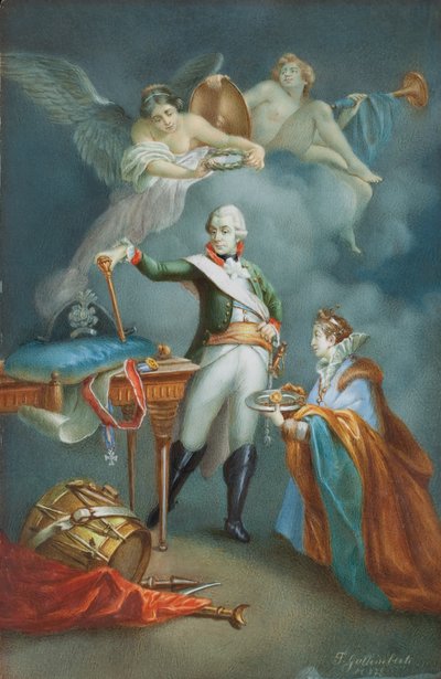 Generálmajor Aleksandr Vassil"evič Suvorov od Francesco Gallimberti