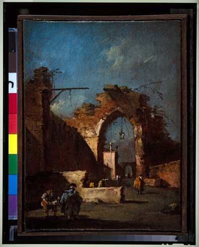 Dvojice Capriccio od Francesco Guardi