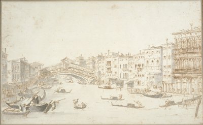 Rialtský most od Francesco Guardi