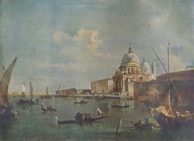 Santa Maria Della Salute, 80. léta 18. století, 1925. od Francesco Guardi