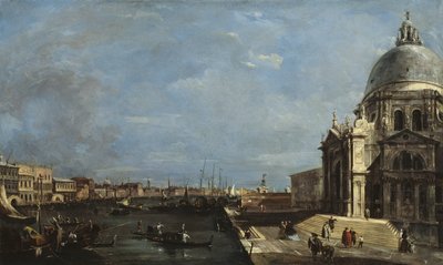 Canal Grande, Benátky, kolem roku 1760 od Francesco Guardi