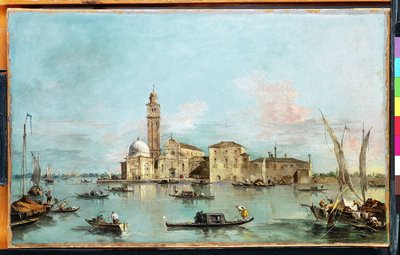 Ostrov San Michele, Benátky od Francesco Guardi