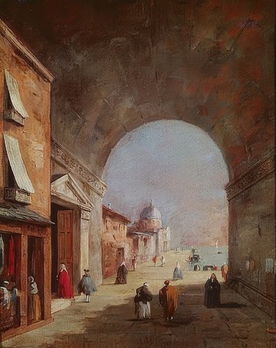 Benátské scenérie od Francesco Guardi