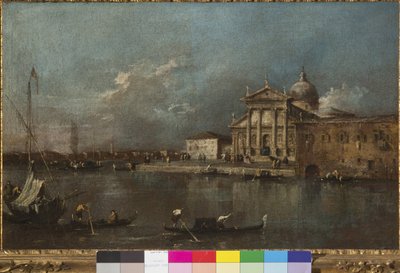 Pohled na San Giorgio Maggiore z Giudecca, 1774-91 od Francesco Guardi