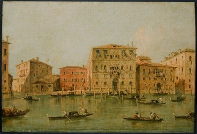 Pohled na Palazzo Loredan dell