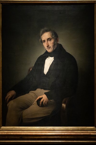 Portrét Alessandra Manzoniho od Francesco Hayez
