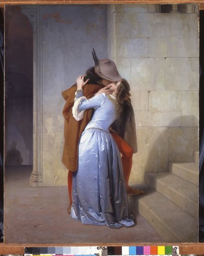 Polibek, 1859 od Francesco Hayez