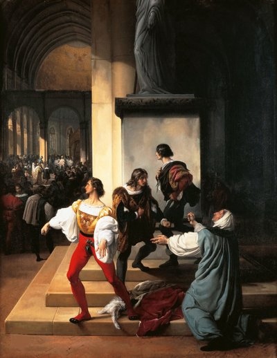 Spiknutí Lampugnani, 1826. od Francesco Hayez