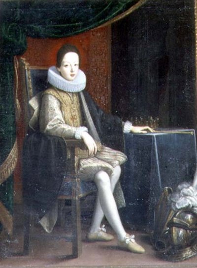 Portrét císaře Svaté říše římské Ferdinanda II (1578-1637) 1623 od Francesco Ligozzi