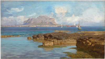 Monte Pellegrino, Palermo, Sicílie od Francesco Lojacono