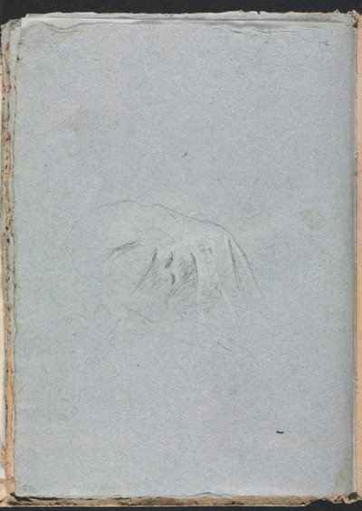 Verona Sketchbook: Drapery strana 20, 1760. od Francesco Lorenzi