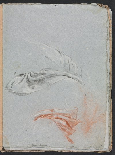 Verona Sketchbook: Studie soukenictví (strana 17) od Francesco Lorenzi