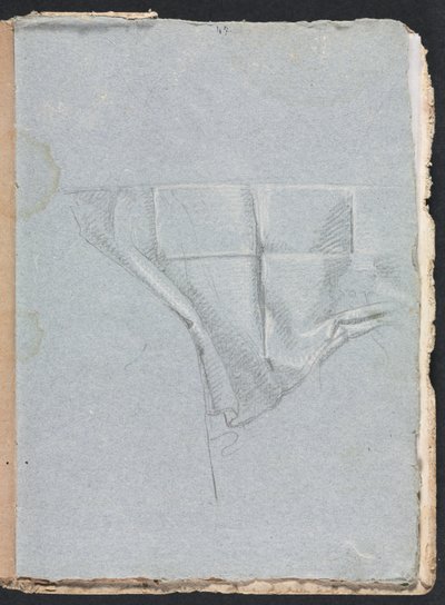 Verona Sketchbook: Drapery study (strana 93) od Francesco Lorenzi