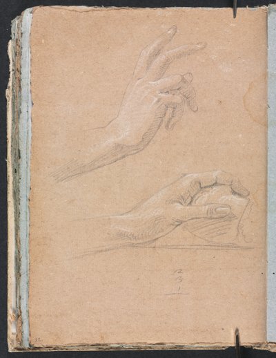Verona Sketchbook: Hands (strana 92) od Francesco Lorenzi
