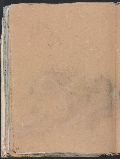 Verona Sketchbook: Nedešifrovatelný formulář strana 34, 1760. od Francesco Lorenzi