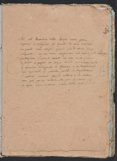 Verona Sketchbook: Nápis (strana 1) od Francesco Lorenzi
