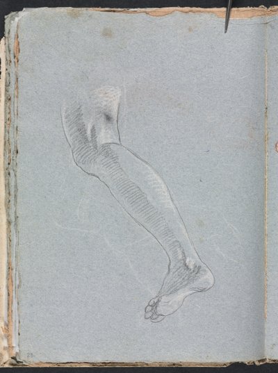 Verona Sketchbook: Levá noha (strana 28) od Francesco Lorenzi