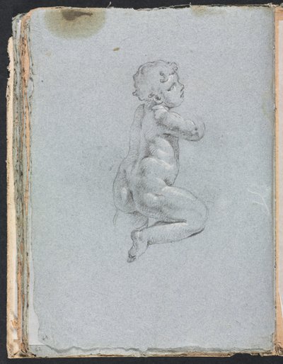 Verona Sketchbook: Putto v profilu (strana 64) od Francesco Lorenzi